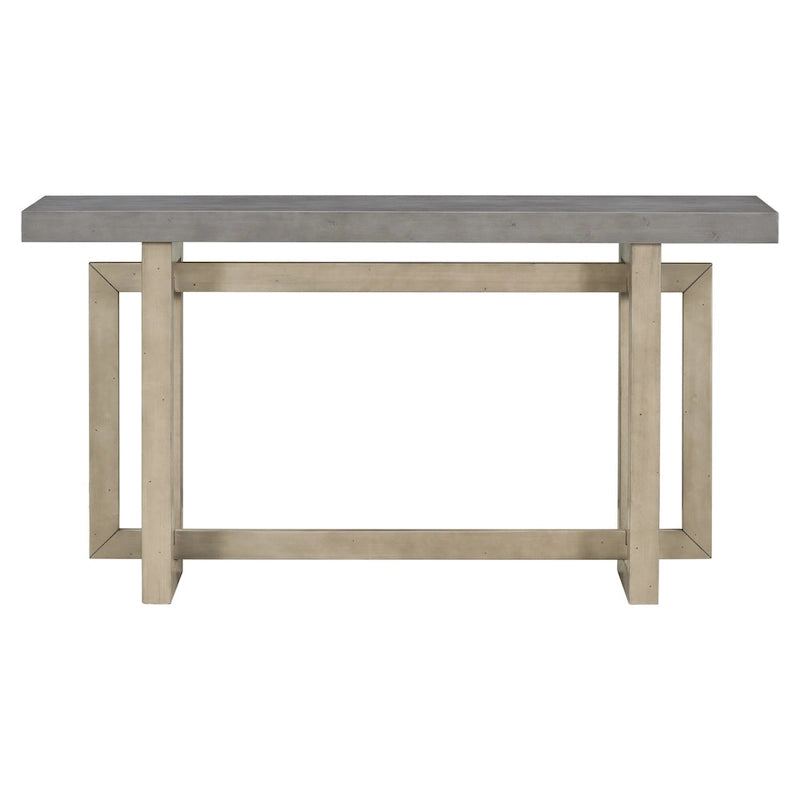 Tavolo Consolle Contemporaneo con Piano in Legno, Tavolo da Ingresso Extra Lungo per Ingresso, Corridoio, Soggiorno, Atrio, Passaggio