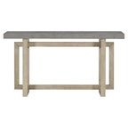 Tavolo Consolle Contemporaneo con Piano in Legno, Tavolo da Ingresso Extra Lungo per Ingresso, Corridoio, Soggiorno, Atrio, Passaggio