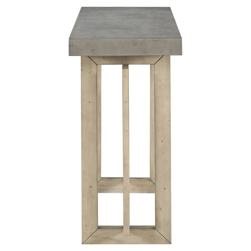 Tavolo Consolle Contemporaneo con Piano in Legno, Tavolo da Ingresso Extra Lungo per Ingresso, Corridoio, Soggiorno, Atrio, Passaggio