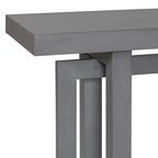 Tavolo Consolle Contemporaneo con Piano in Legno, Tavolo da Ingresso Extra Lungo per Ingresso, Corridoio, Soggiorno, Atrio, Passaggio