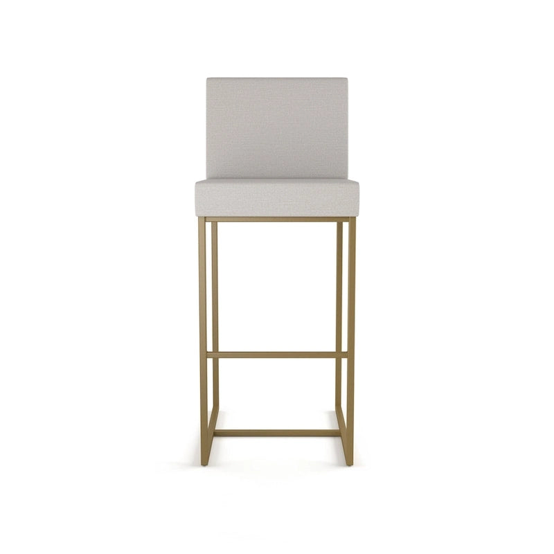 Sgabello regolabile da banco e da bar, design moderno con struttura in metallo