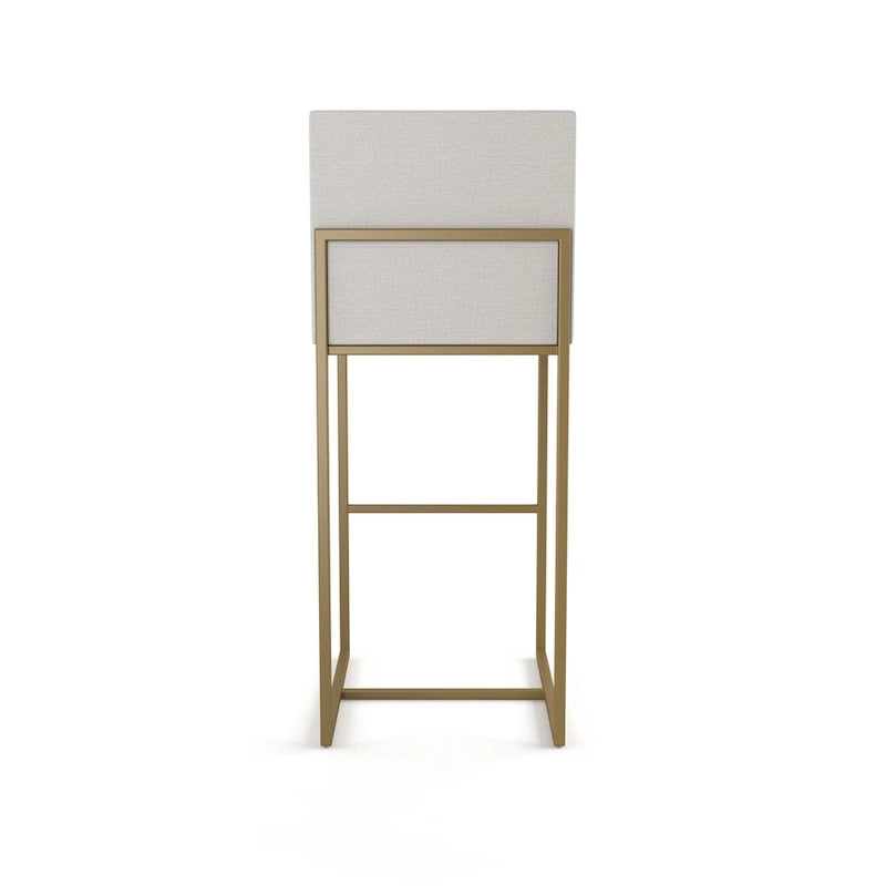 Sgabello regolabile da banco e da bar, design moderno con struttura in metallo
