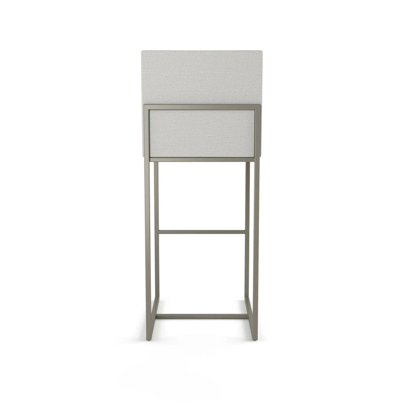 Sgabello regolabile da banco e da bar, design moderno con struttura in metallo