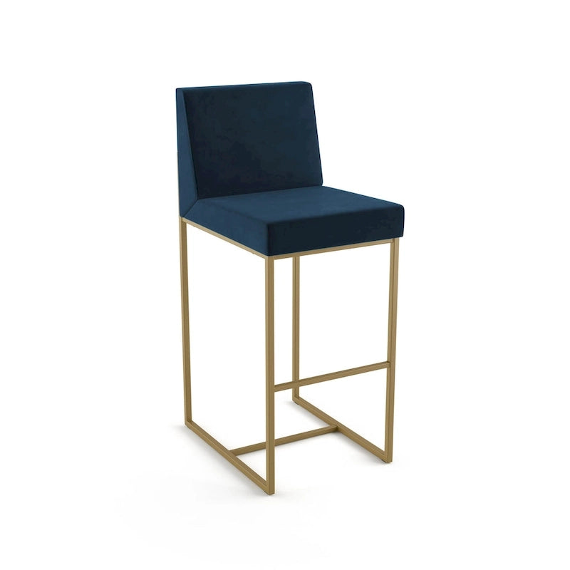Sgabello regolabile da banco e da bar, design moderno con struttura in metallo