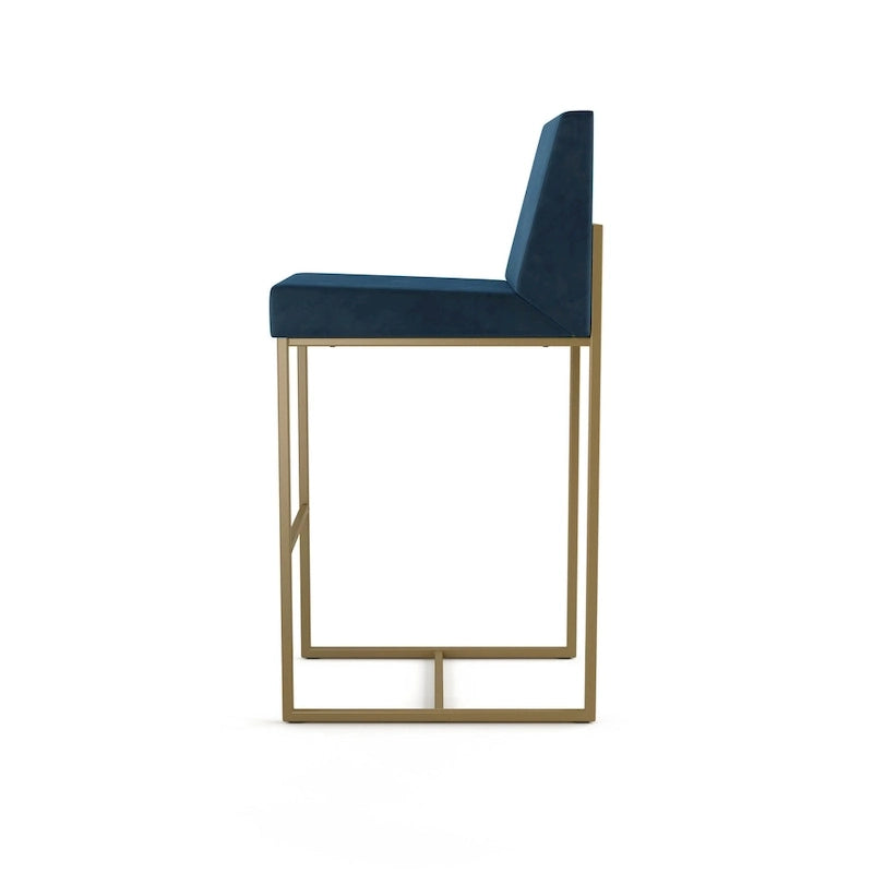 Sgabello regolabile da banco e da bar, design moderno con struttura in metallo