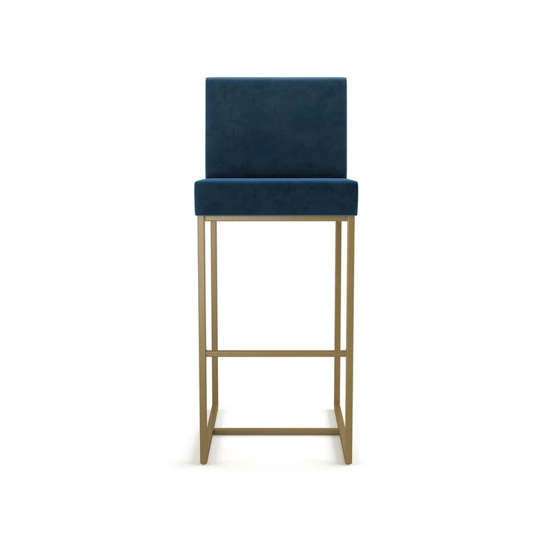 Sgabello regolabile da banco e da bar, design moderno con struttura in metallo
