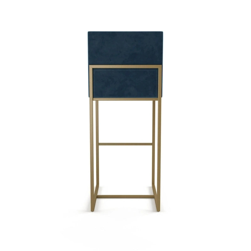Sgabello regolabile da banco e da bar, design moderno con struttura in metallo