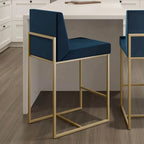 Sgabello regolabile da banco e da bar, design moderno con struttura in metallo
