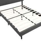 Letto a piattaforma imbottito Queen Size