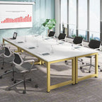 Tavolo da conferenza 70.86, tavolo riunioni con telaio in metallo stabile - 70.86L x 31W x 29H