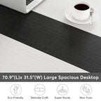 Tavolo da conferenza 70.86, tavolo riunioni con telaio in metallo stabile - 70.86L x 31W x 29H