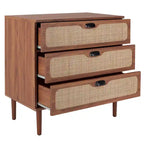 Cassettiera a 3 cassetti per camera da letto, organizer moderno