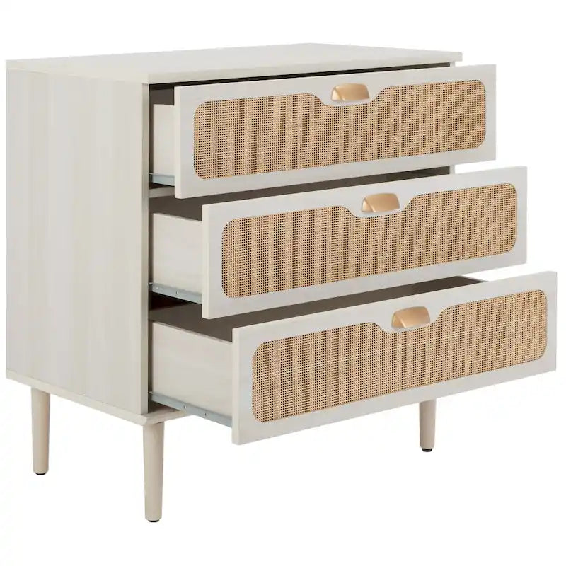 Cassettiera a 3 cassetti per camera da letto, organizer moderno