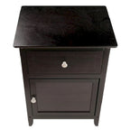 Tavolino d'appoggio Eugene in legno marrone espresso 25