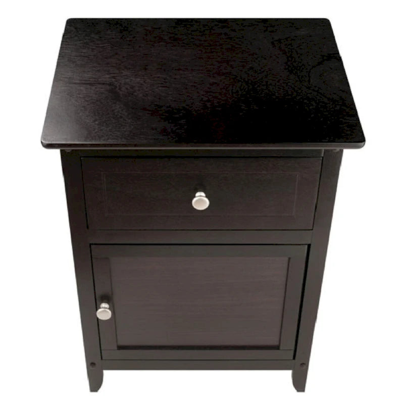 Tavolino d'appoggio Eugene in legno marrone espresso 25