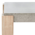 Tavolino Moderno 45x25x17 Pollici per Soggiorno, Stile Contemporaneo