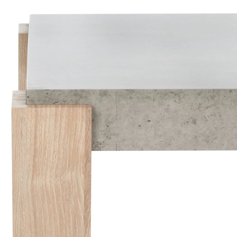 Tavolino Moderno 45x25x17 Pollici per Soggiorno, Stile Contemporaneo