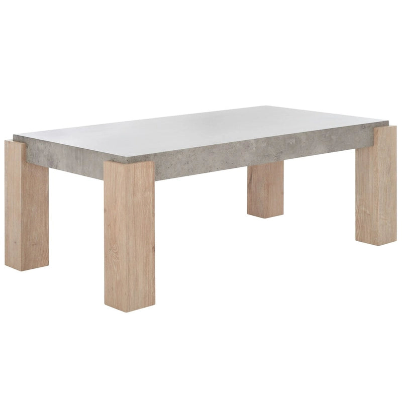 Tavolino Moderno 45x25x17 Pollici per Soggiorno, Stile Contemporaneo