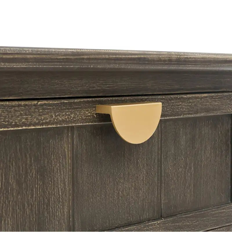 Comodino a 2 cassetti, stile americano, tavolino, adatto per camera da letto, soggiorno, studio