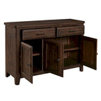 Credenza da fattoria Sawmill a 3 ante con cassetti - 18L x 38A x 54P