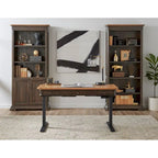 Libreria Direzionale con Ante, Completamente Assemblata, Marrone - 36L x 78A x 14P